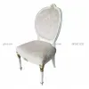 Ghế Louis XVI Không Tay Màu Trắng LI0032