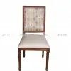 Ghế Louis XVI Tựa Vuông Không Tay | Ghế Louis 16 | Gufurni.com