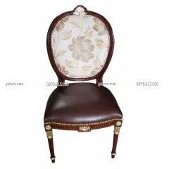Ghế Louis XVI King Chair Bọc Vải LIK001a
