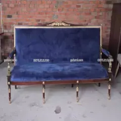 Sofa Thiên Thần Đúc Bằng Đồng Nguyên Khối 3 Chỗ