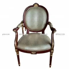 Ghế Louis XVI ArmChair Có Tay Bọc Vải JR Da Trăn
