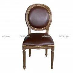 Ghế Louis XVI Bọc Da LI0023