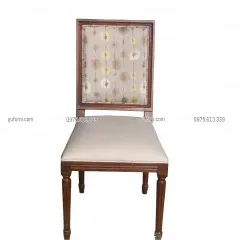 Ghế Louis XVI Tựa Vuông Không Tay | Ghế Louis 16 | Gufurni.com