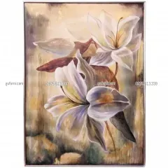 Tranh Hoa Ly Vẽ Xuôi Giả Cổ