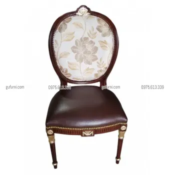 Ghế Louis XVI King Chair Bọc Vải LIK001a