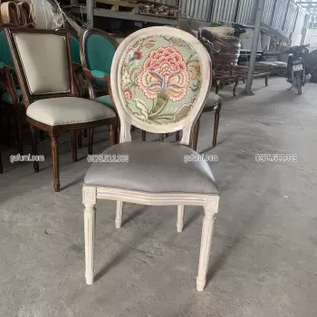 Ghế Louis XVI Gỗ ASH - GFN055
