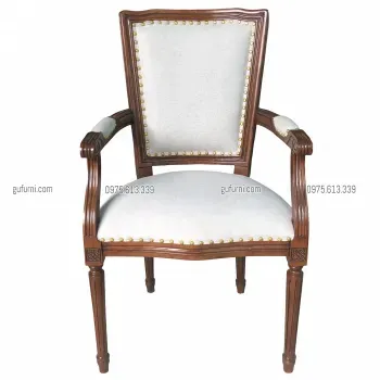 Ghế Louis XVI Arm Chair Có Tay LI0035