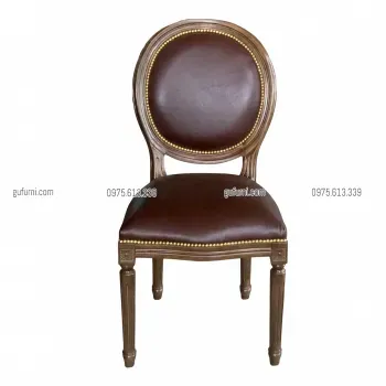 Ghế Louis XVI Bọc Da LI0023