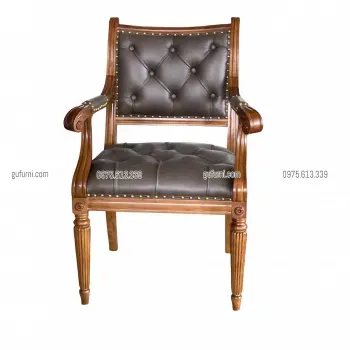 Ghế Northcote Louis XVI Có Tay | Gufurni.com | Ghế Louis 16