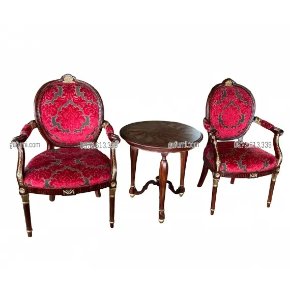 Ghế Louis XVI Arm Chair Có Tay LI0036