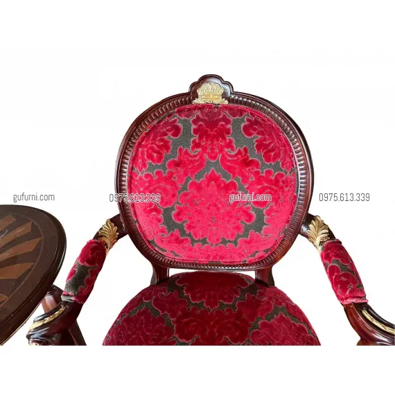 Ghế Louis XVI Arm Chair Có Tay LI0036