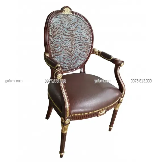 Ghế Louis XVI Arm Chair Có Tay LI0037