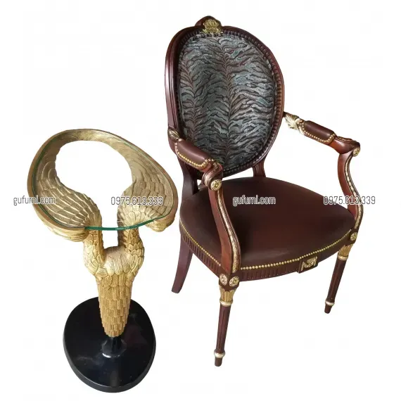 Ghế Louis XVI Arm Chair Có Tay LI0037