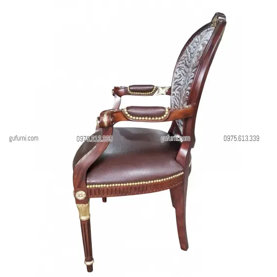 Ghế Louis XVI Arm Chair Có Tay LI0037