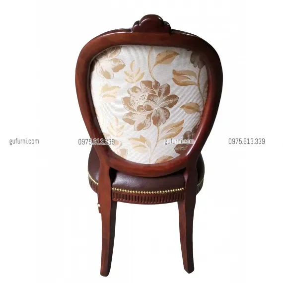 Ghế Louis XVI King Chair Bọc Vải LIK001a