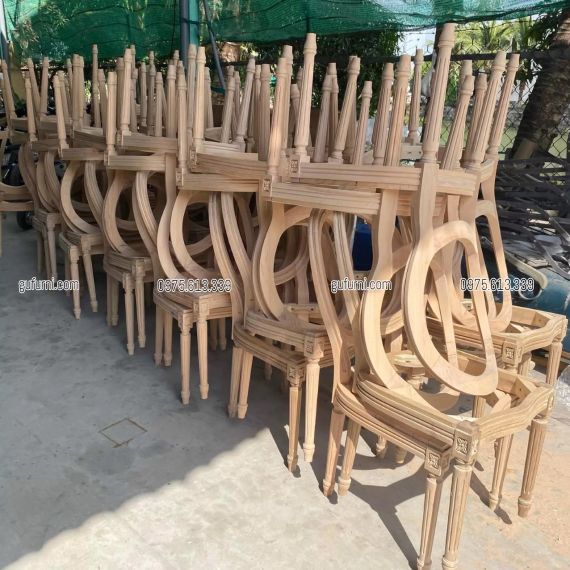 Ghế Louis XVI Gỗ ASH - GFN055