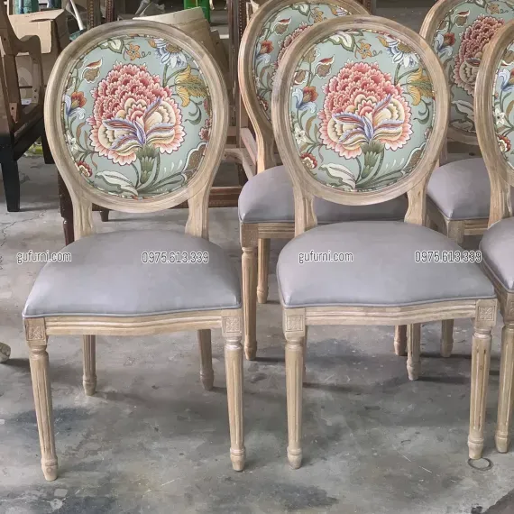 Ghế Louis XVI Gỗ ASH - GFN055
