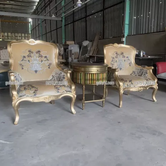 Sofa Đơn Louis XV - Armchair GFN032