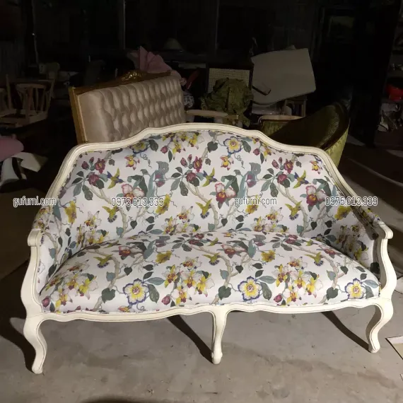 Sofa Louis XV Ngắn 1.6m
