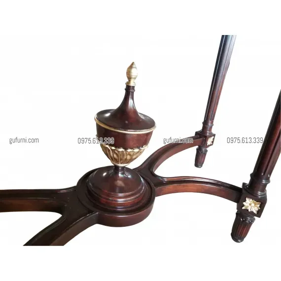Bàn Console Bán Nguyệt BCS003 Màu Walnut