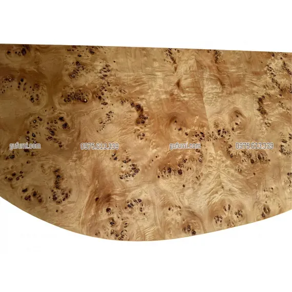 Bàn Console Bán Nguyệt BCS004 Veneer Nu