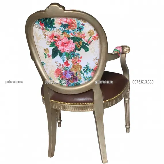 Ghế Louis XVI King Chair Có Tay LI0012