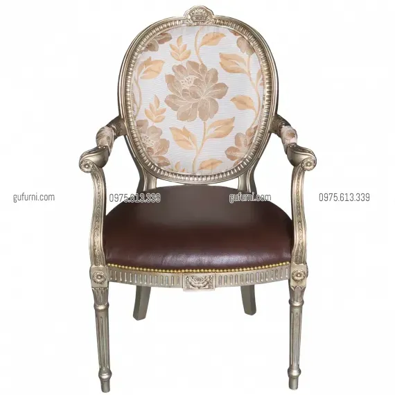 Ghế Louis XVI King Chair Có Tay LI0012