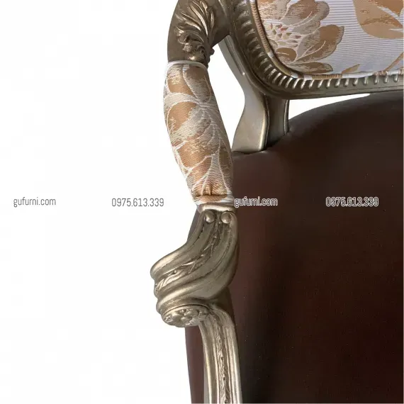 Ghế Louis XVI King Chair Có Tay LI0012