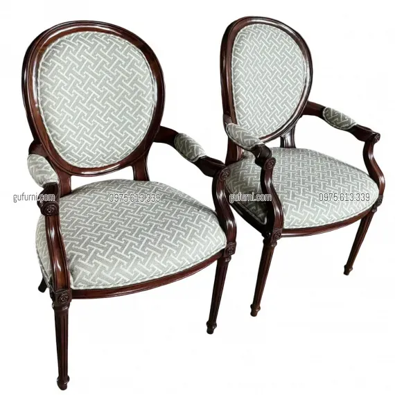 Ghế Louis XVI Arm Chair Có Tay LI0031