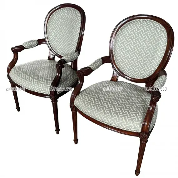 Ghế Louis XVI Arm Chair Có Tay LI0031