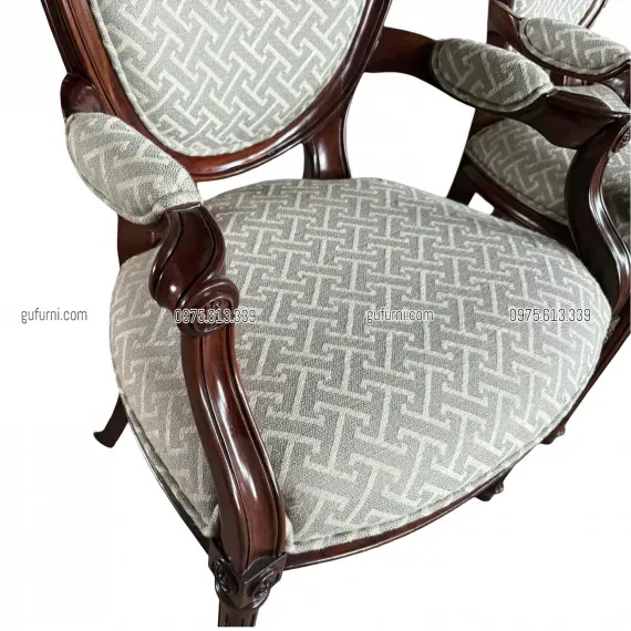 Ghế Louis XVI Arm Chair Có Tay LI0031