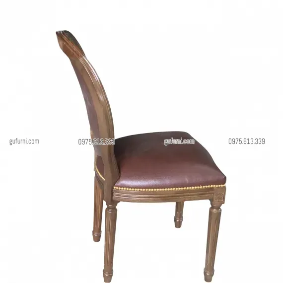 Ghế Louis XVI Bọc Da LI0023
