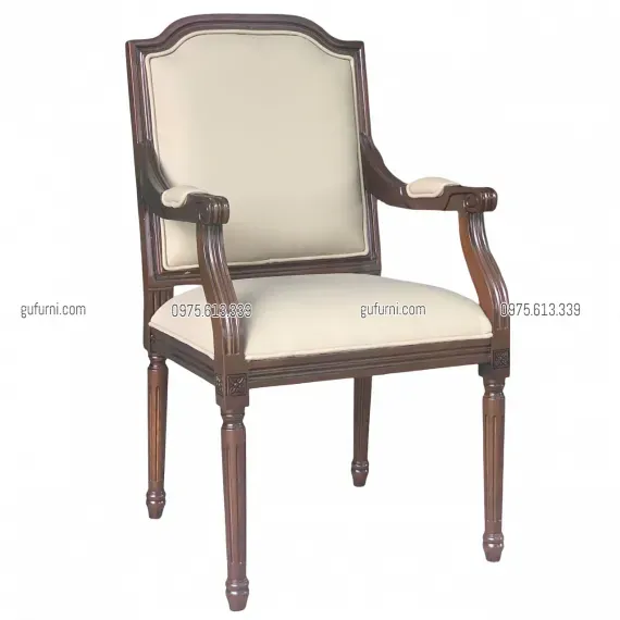 Ghế Louis XVI Có Tay | Gufurni.com | Ghế Louis 16