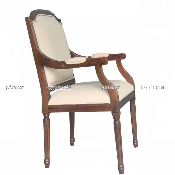 Ghế Louis XVI Có Tay | Gufurni.com | Ghế Louis 16
