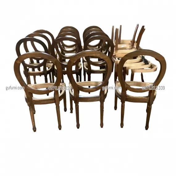 Ghế Louis XVI Không Tay LI0027