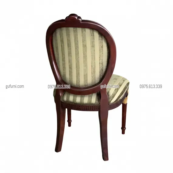 Ghế Louis XVI King Chair Bọc Vải | Gufurni.com | Ghế Louis 16