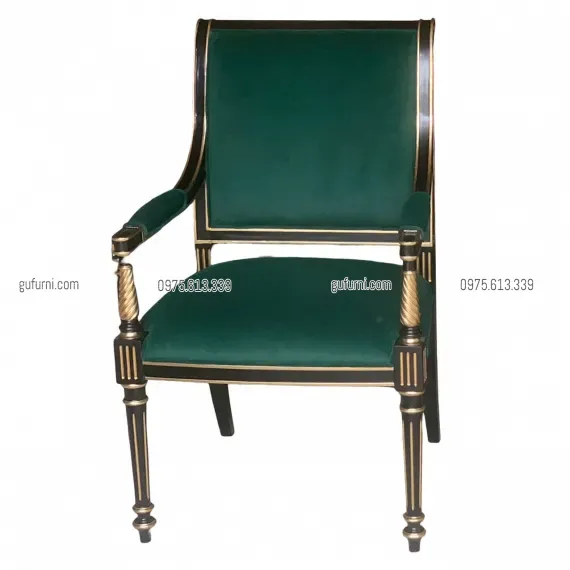 Ghế Louis XVI Theon Có Tay TL001 | Gufurni.com | Ghế Louis 16