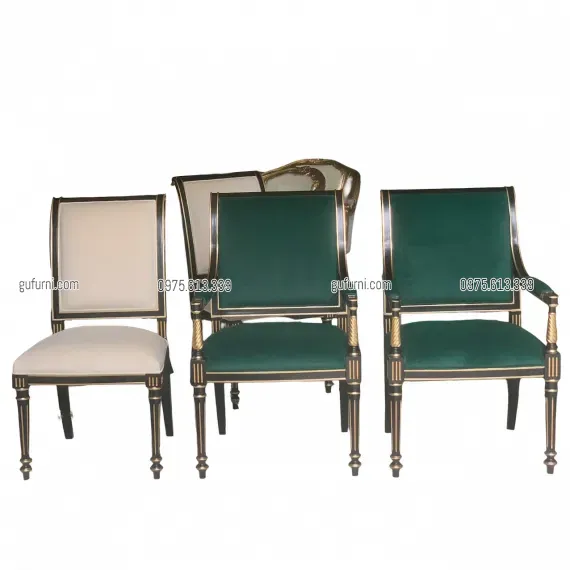 Ghế Louis XVI Theon Có Tay TL001 | Gufurni.com | Ghế Louis 16