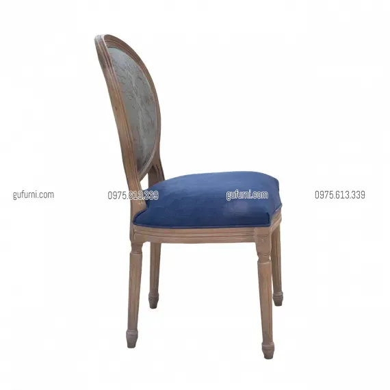 Ghế Louis XVI Tựa Lưng Oval | Ghế Louis 16 | Gufurni.com