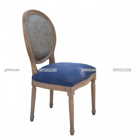 Ghế Louis XVI Tựa Lưng Oval | Ghế Louis 16 | Gufurni.com