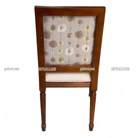 Ghế Louis XVI Tựa Vuông Không Tay | Ghế Louis 16 | Gufurni.com