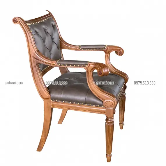 Ghế Northcote Louis XVI Có Tay | Gufurni.com | Ghế Louis 16