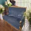 Sofa Thiên Thần Đúc Bằng Đồng Nguyên Khối 3 Chỗ