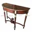 Bàn Console Bán Nguyệt BCS003 Màu Walnut