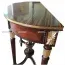 Bàn Console Bán Nguyệt BCS003 Màu Walnut