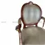 Ghế Louis XVI ArmChair Có Tay Bọc Vải JR Da Trăn