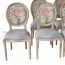 Ghế Louis XVI Không Tay LI0030 Gỗ ASH