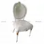Ghế Louis XVI Không Tay Màu Trắng LI0032