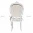 Ghế Louis XVI Không Tay Màu Trắng LI0032