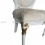 Ghế Louis XVI Không Tay Màu Trắng LI0032